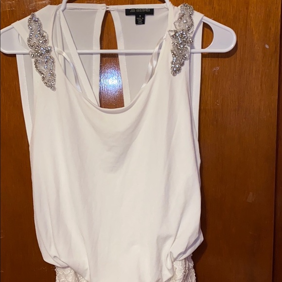 White sparkly dress - Picture 2 of 7